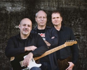 Scoop Modern Blues - Christian Reich on guitar, Wolfgang Maier on drums and Sebastian Kreil on bass